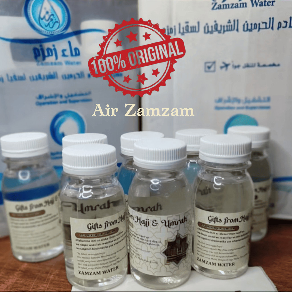 

Air zam-zam isi 60ml ASLI ORIGINAL 100% TANPA CAMPURAN