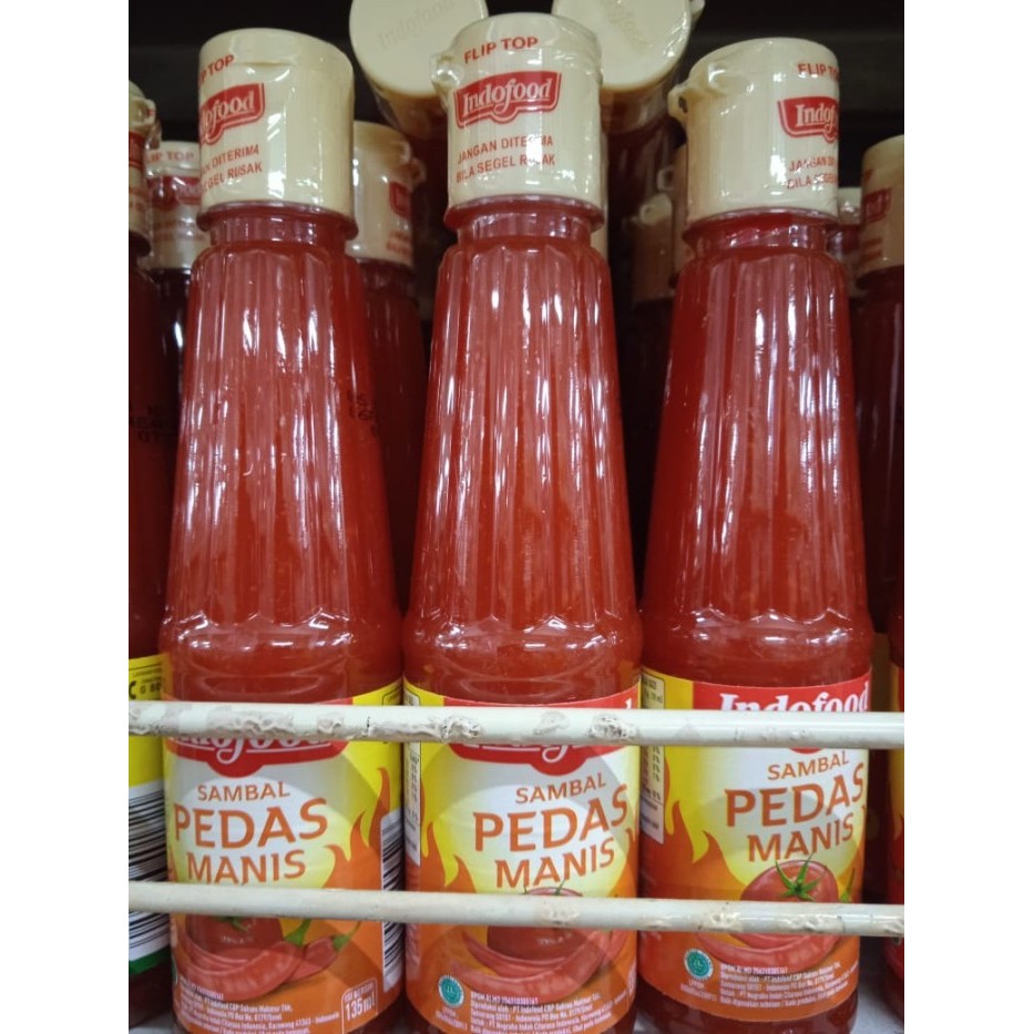 

Saos Indofood Pedas Manis 135ml Botol
