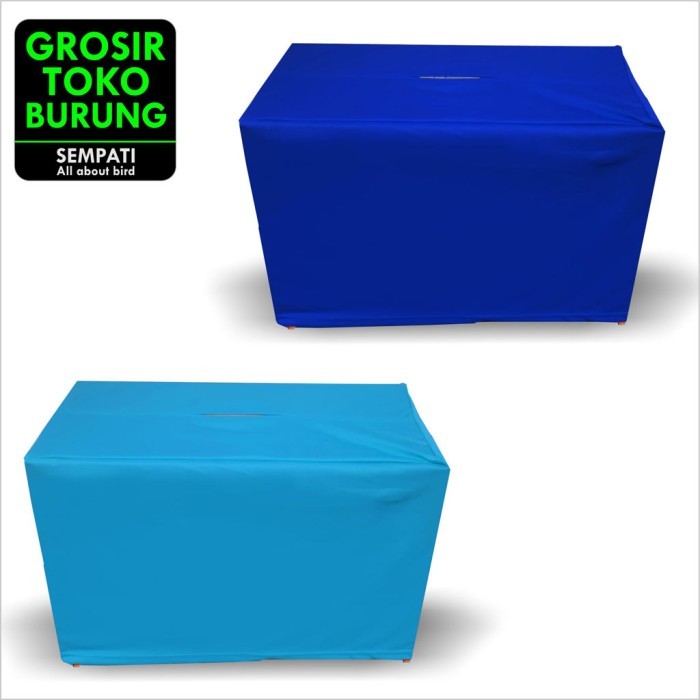 KRODONG MERPATI 2 PETAK PASANG 4 PINTU KERODONG DONGDANG SANGKAR 20PCS - Biru