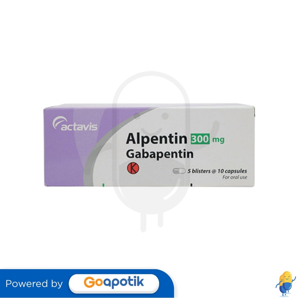 Alpentin 300 Mg Box 50 Tablet