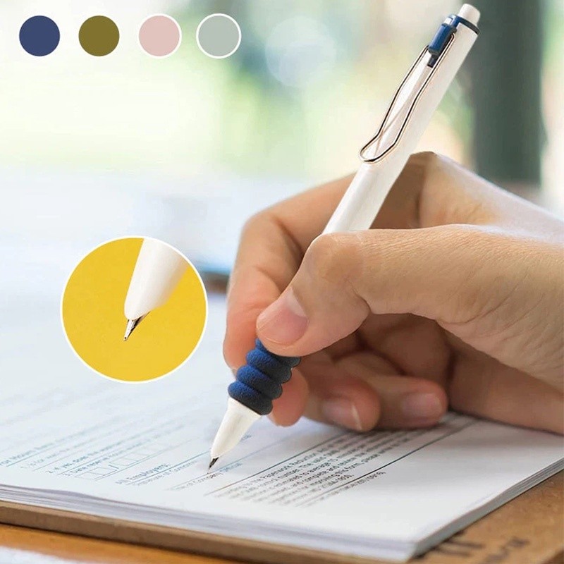 

Pulpen Pegangan Lembut 0,38mm Pena Tekan Sederhana Kantong Tinta yang Dapat Diganti untuk Perlengkapan Alat Tulis Kantor Sekolah Siswa Hadiah H317
