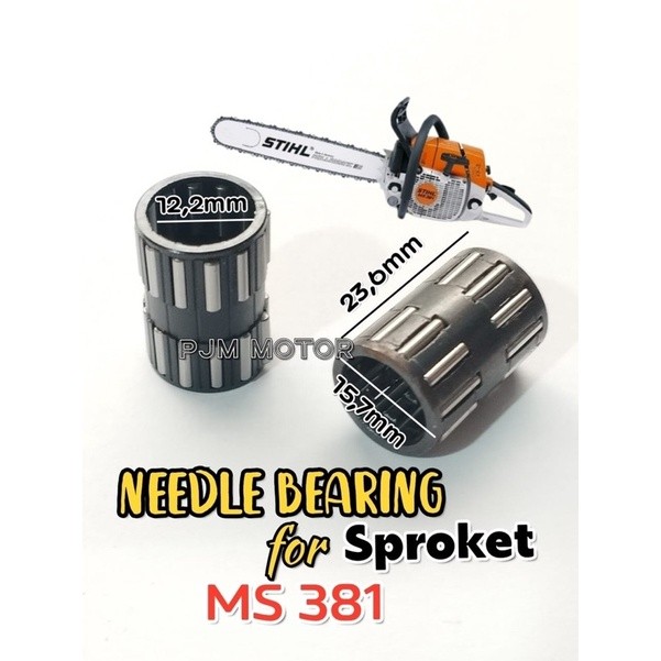 

Ms381 needle bearing sporket Lahar bambu besar sporket mesin chain saw senso sinso stihl sthil Ms 381 amplas