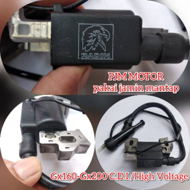 

Cdi Coil Koil Pengapian Mesin Gx160 Gx200 Honda 5.5Hp 6.5Hp radin amplas