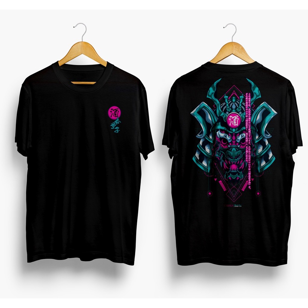 【Ori】 T-Shirt Distro Original Katun Combed Model Shuten Doji Kaos Pria Wanita Distro Original 100% B