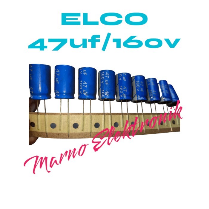 OSA99 ELCO 47UF-160V CAPASITOR 47UF/160V 47 MIKRO 160V 47UF 160V 47 160V