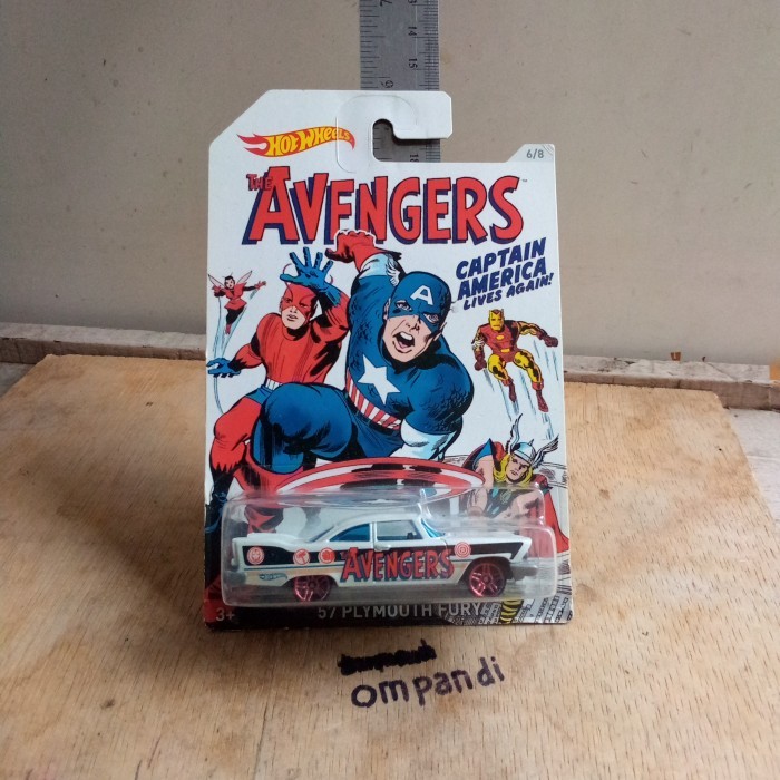 ZS34 hot wheels Avengers plymouth fury
