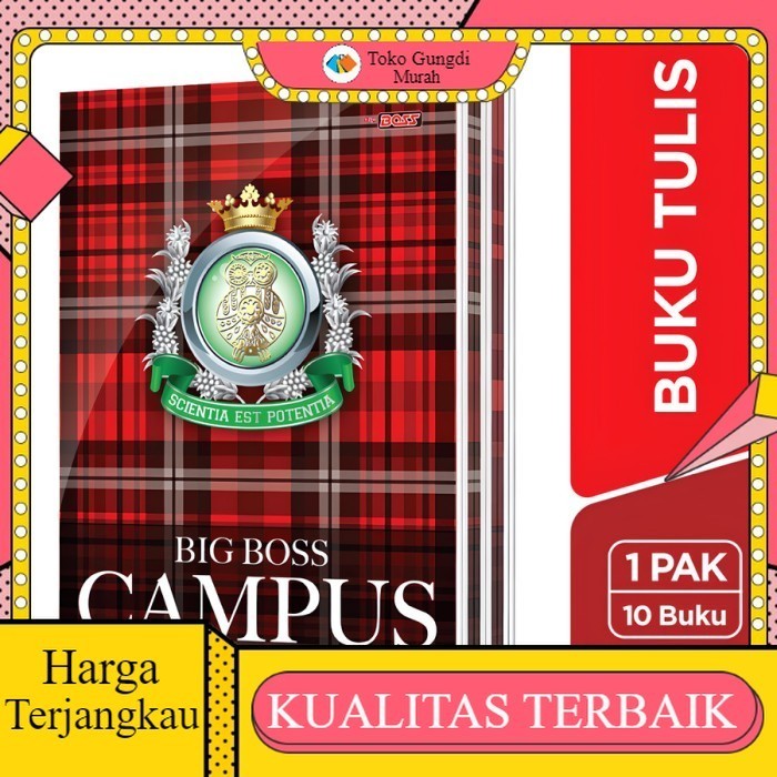 

Buku Tulis Campus Big Boss Isi 36 Lembar