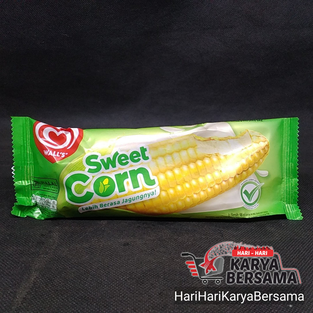 

MAKANAN BEKU ES KRIM ICE CREAM WALL'S SWEET CORN 98ML