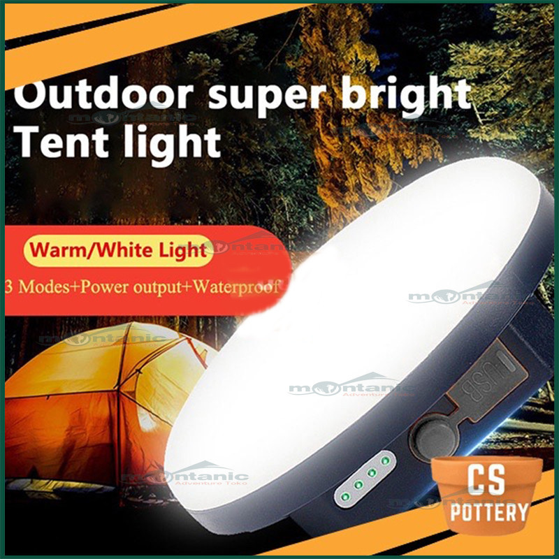 Emergency Lamp / LAMPU EMERGENCY PORTABLE NM-4001 230W BATERAI 10.000MAH / MODE POWERBANK - WATERPRO