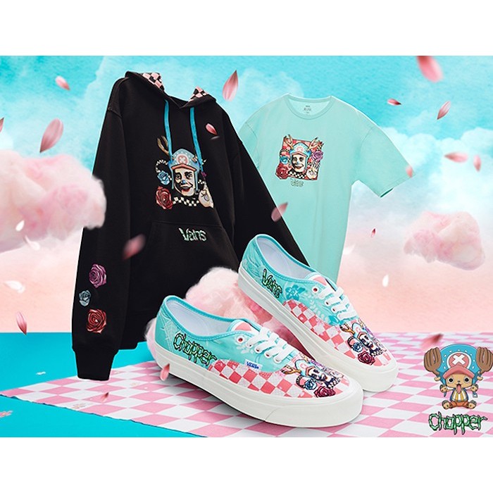 Vans X One Piece Cookie Authentic 44 DX Multi White Original