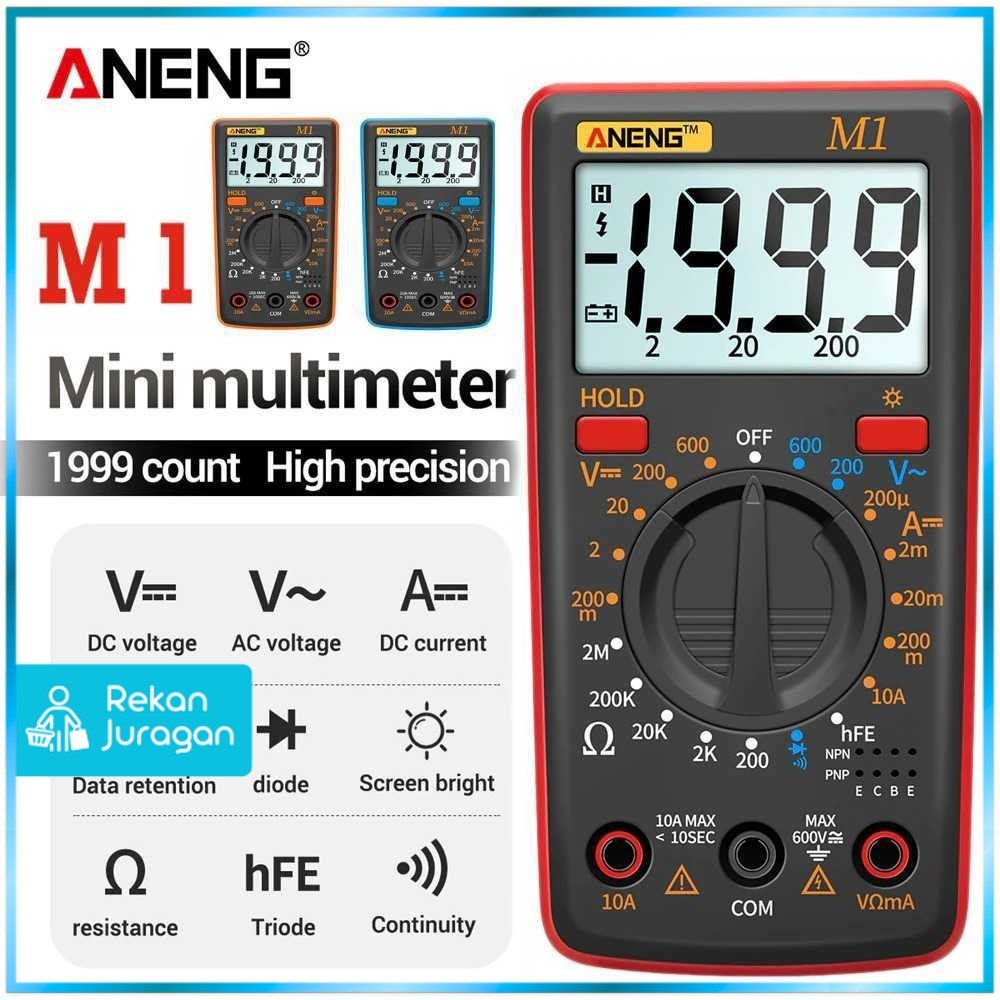 ANENG Digital Multimeter Voltage Tester - M1