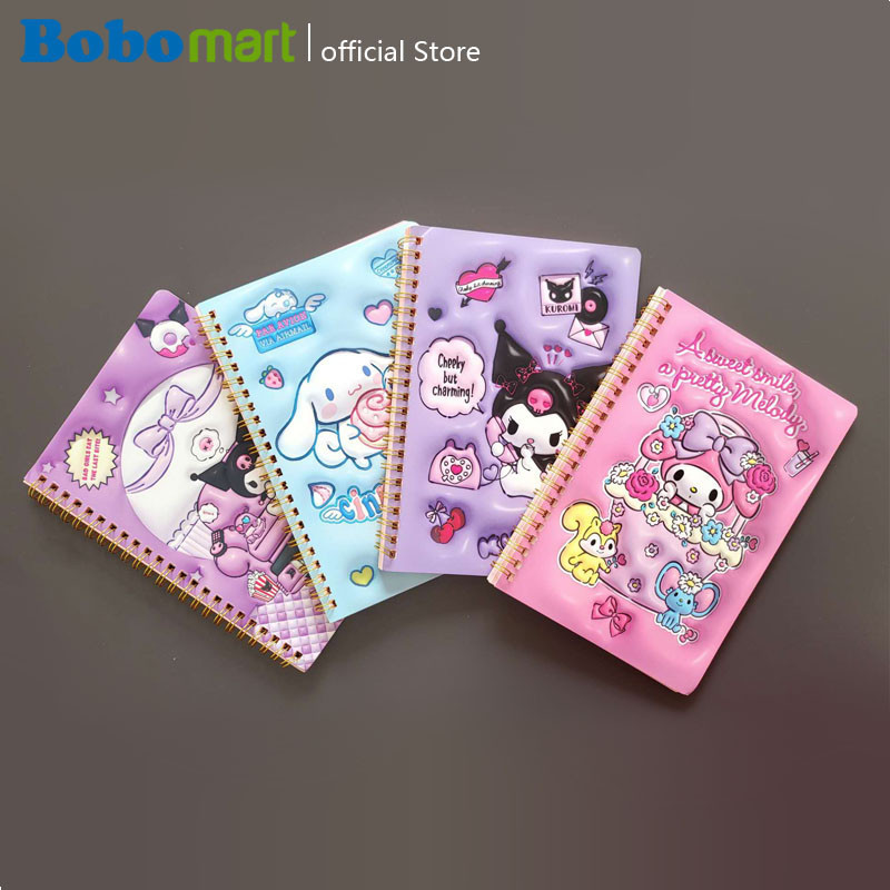 

BOBOMART Buku Tulis Catatan Bergaris Spiral Ruled Notebook Sanrio A5 38 Lembar SH-32K-3205