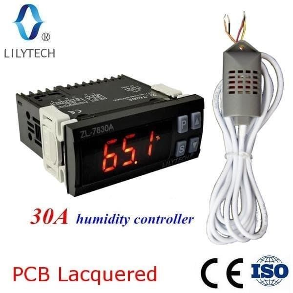 Humidity Controller Lilytech ZL7830A Hygrostat ZL-7830A Moisture Kontroler Kelembaban MC Higrostat Z