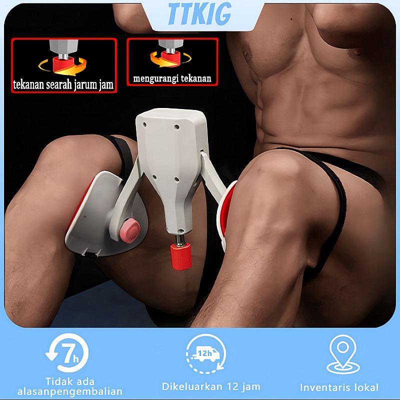 Hip Trainer Kegel / Latihan Otot Vital Pria /  Senam Kegel / Leg Trainer Alat Fitness Otot Paha Keku