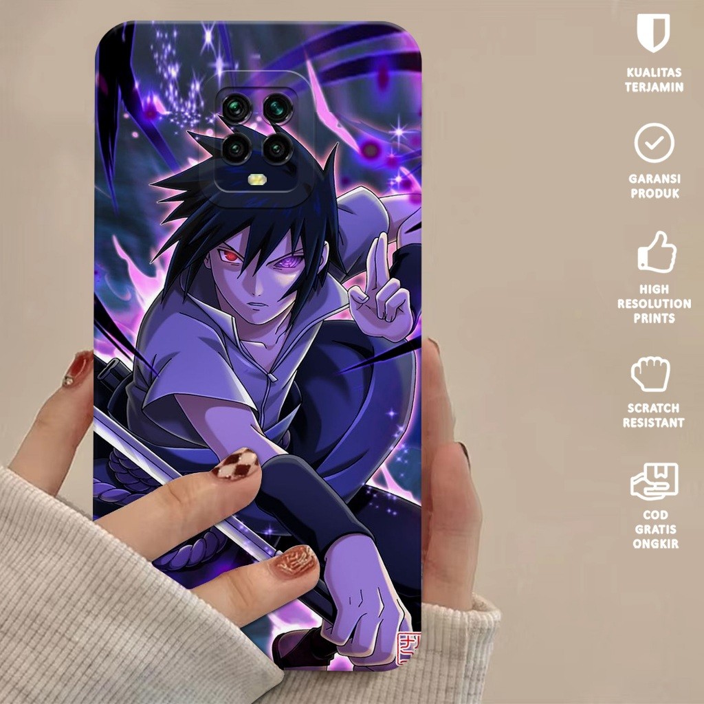 Case Xiaomi Redmi Note 9 PRO - Softcase Xiaomi Redmi Note 9 Pro Motif Naruto - Casing Hp Xiaomi Redm