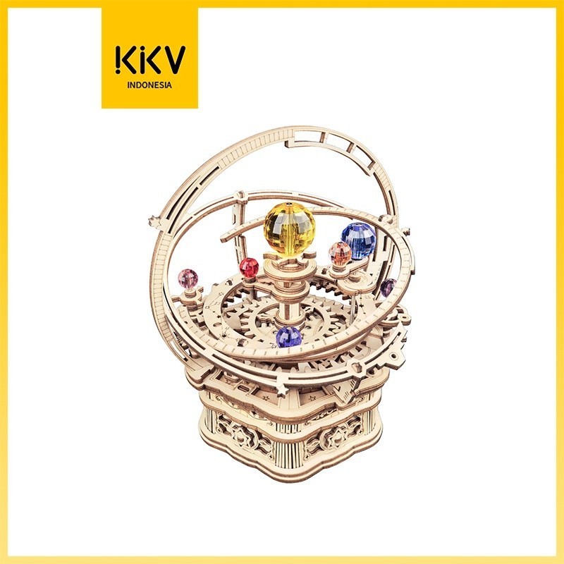 KKV-Rokr·Starry Night/Perakitan yang menyenangkan/Puzzle DIY/Ornamen Indah/gift/3D puzzle