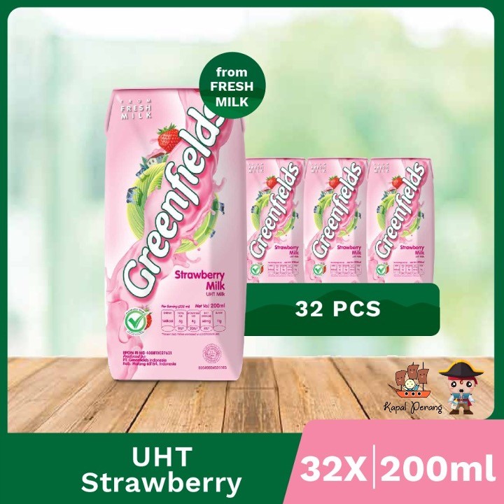 

Greenfields UHT Strawberry 200ml x 32 pcs (1 karton)
