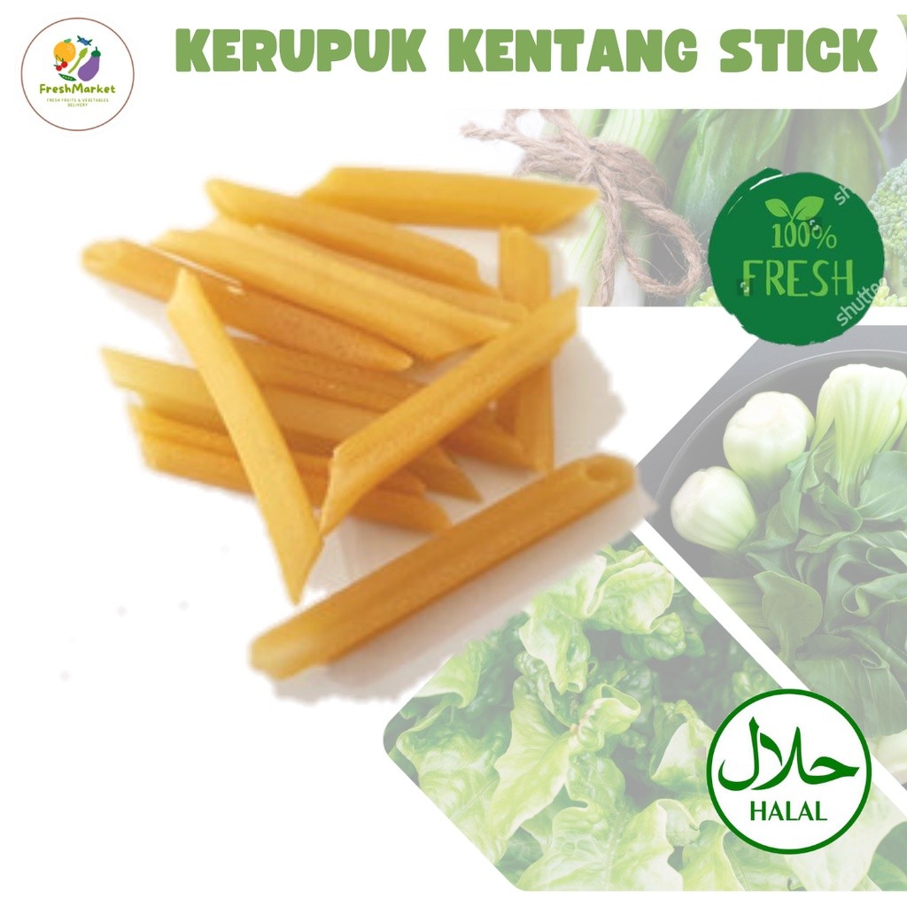 

Stick Stik Kentang Mentah 250 Gram Sayurinstant