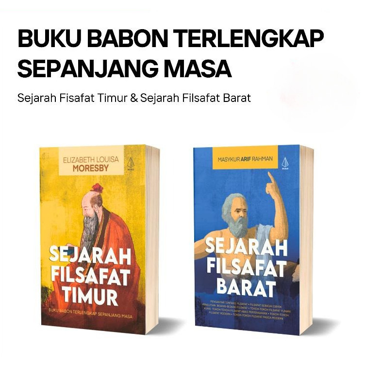 Paket Buku Sejarah Filsafat Barat dan Timur