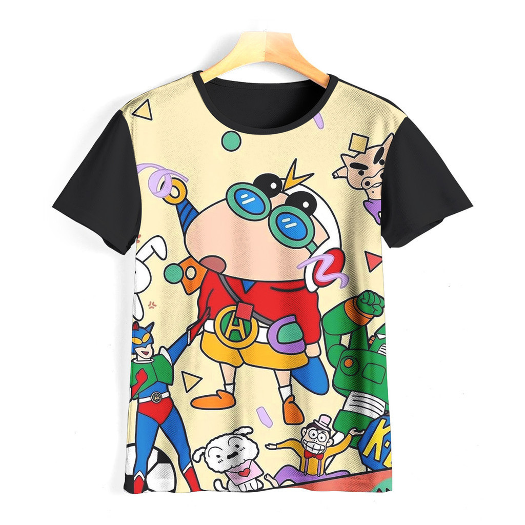 Kaos Shinchan Keren dan Adem | Kaos Kartun Shinchan Anak | 055KD022 Shinchan