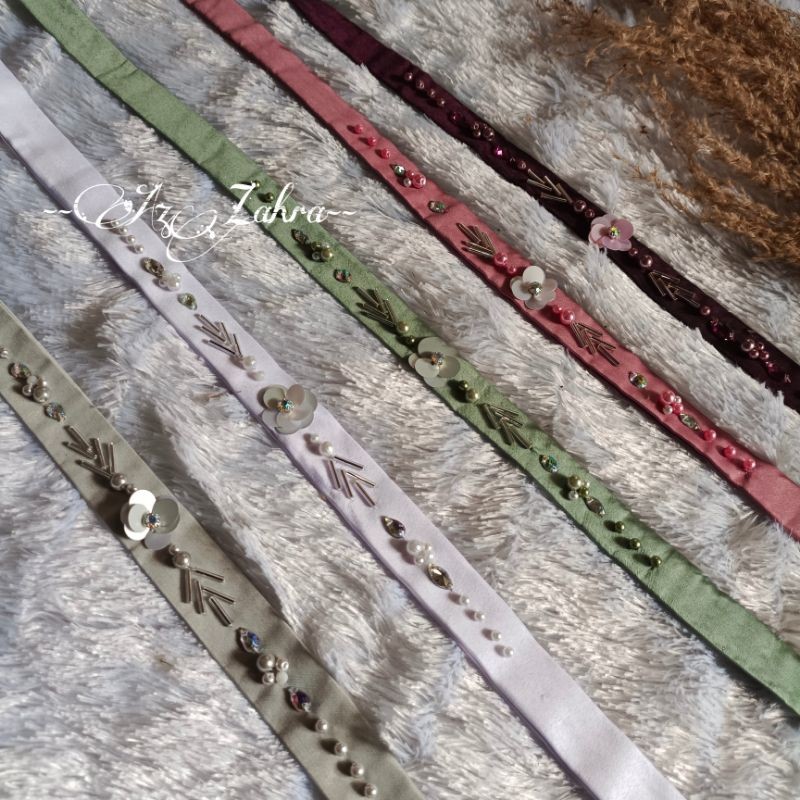 CUANFEST Obi payet Belt kebaya belt payet