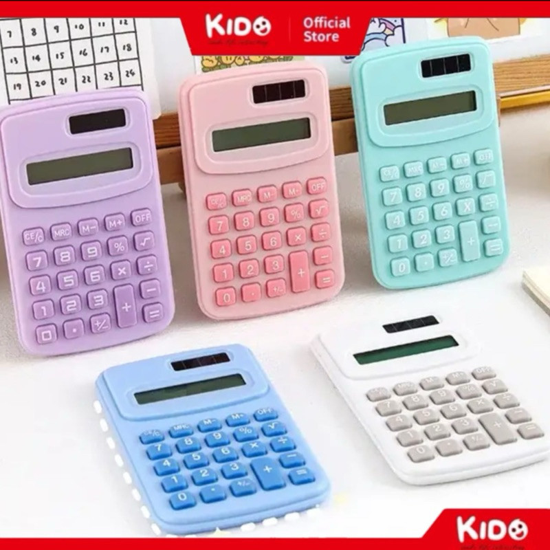 

6.6 Kalkulator Saku Sekolah Kantor Mini Calculator 8 Digit KA-888C