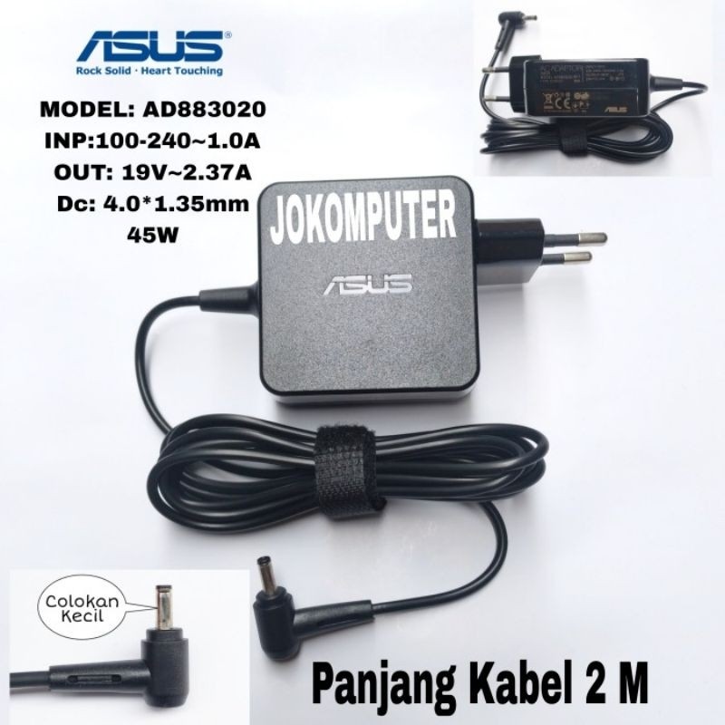 Adaptor Charger Casan Carger Original Laptop Asus Vivobook 14 15 19V 2.37A 45W X415 X415J X515 X515M