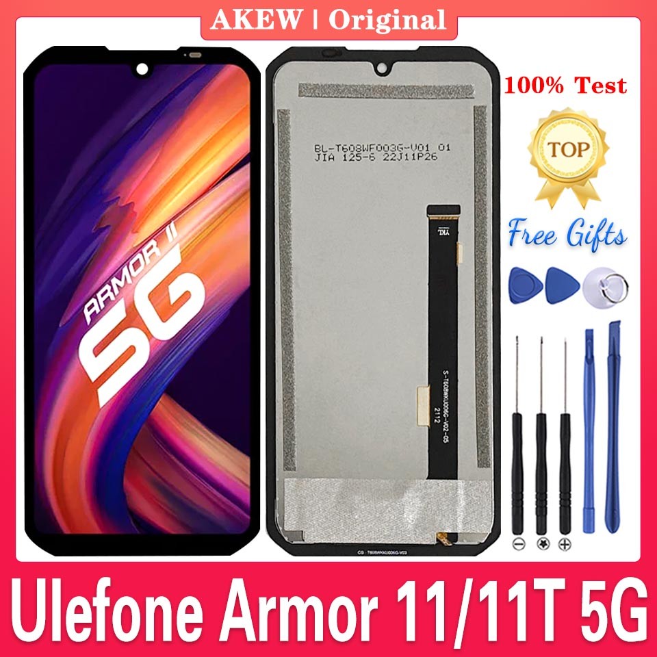 Original For Ulefone Armor 11 LCD Display ULEFONE Armor 11T 5G Touch Screen Armor11 Digitizer Assemb