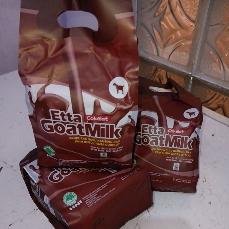 

ETTA GOAT MILK COKELAT 10 SACHET / EGM COKELAT - HNI ORI