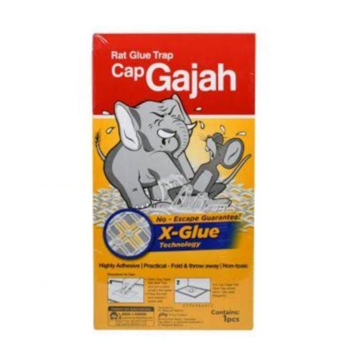 LEM TIKUS CAP GAJAH - LEM GAJAH - PERANGKAP TIKUS - LEM TIKUS - LEM BUKU - LEM PAPAN