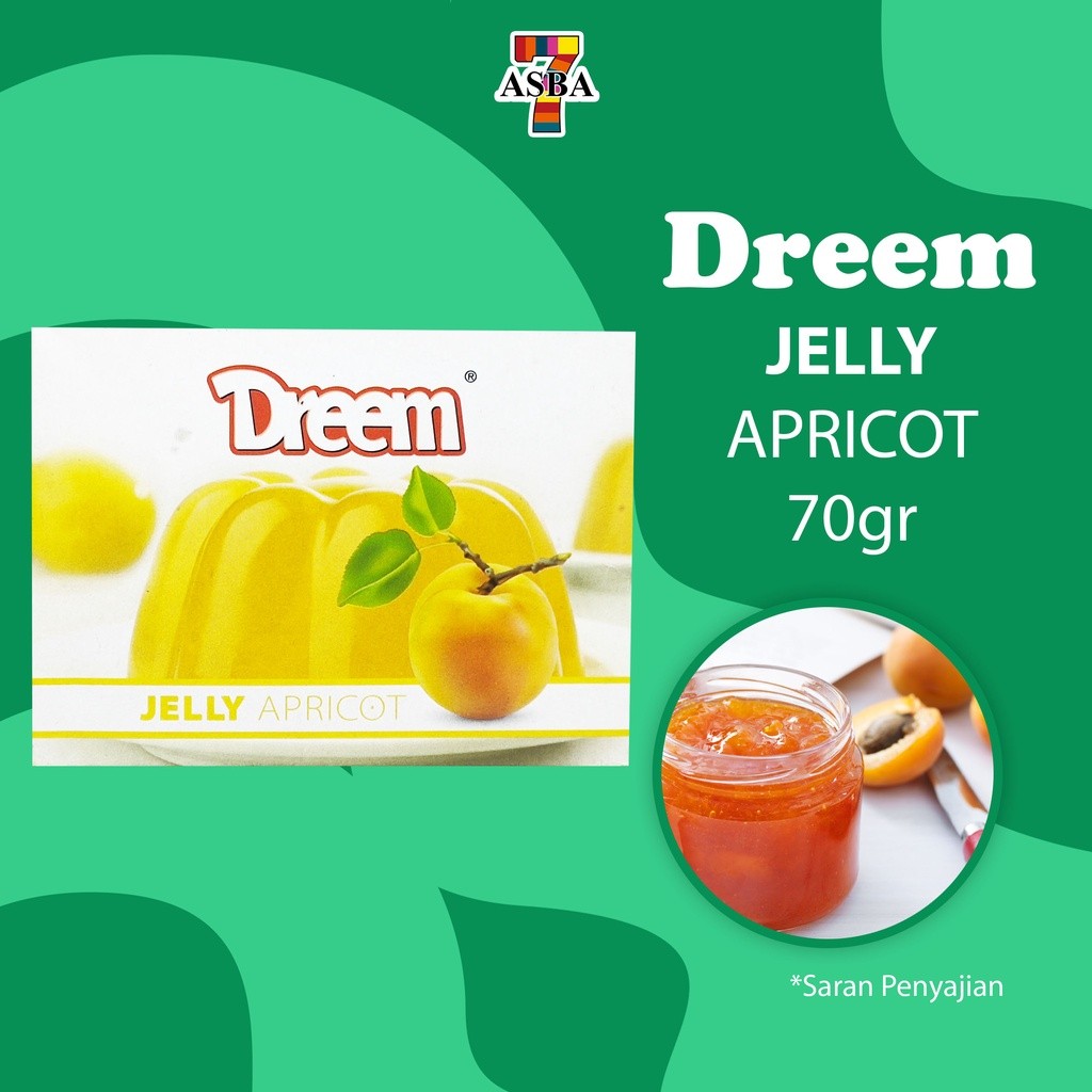

DREEM JELLY APRICOT 70GR