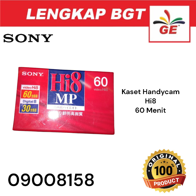 Kaset Handycam Sony Hi8 MP for (Digital8, Video hi8) 60 menit - 09008158