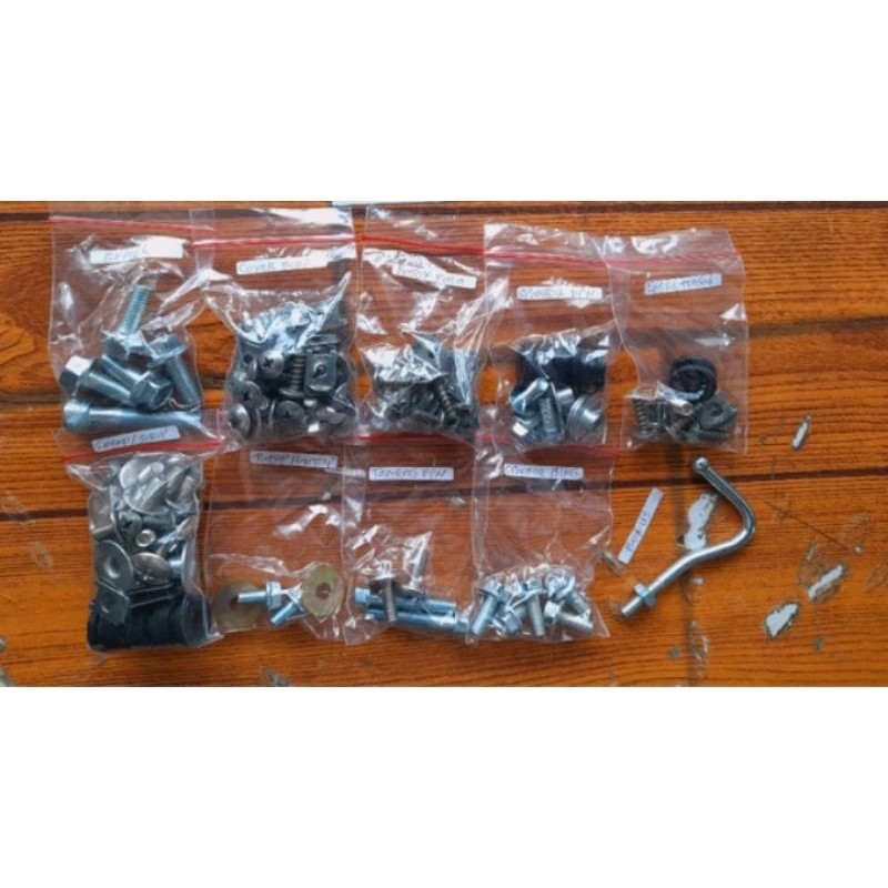 baut full set body satria hiu + karet