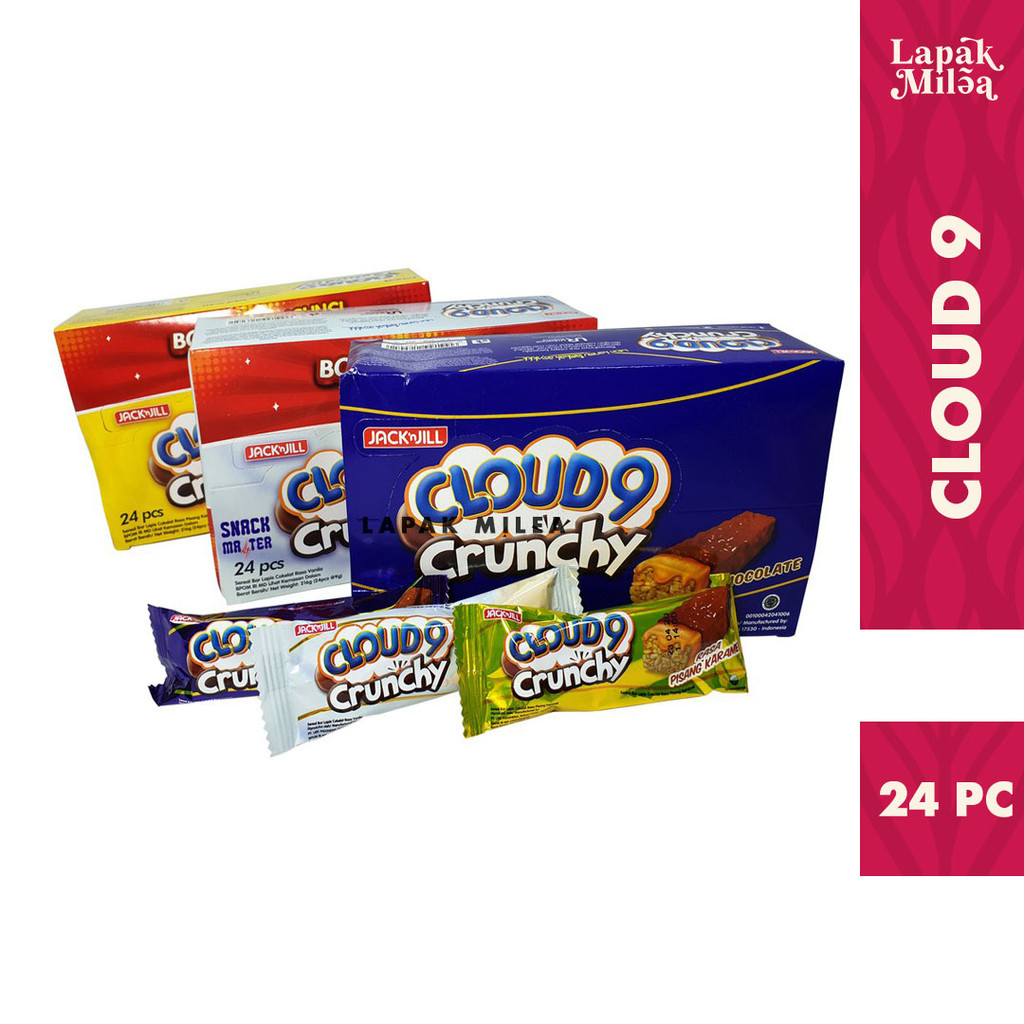 

Jack N Jill Cloud9 Coklat Wafer Cruncy [1 box/24 pcs]