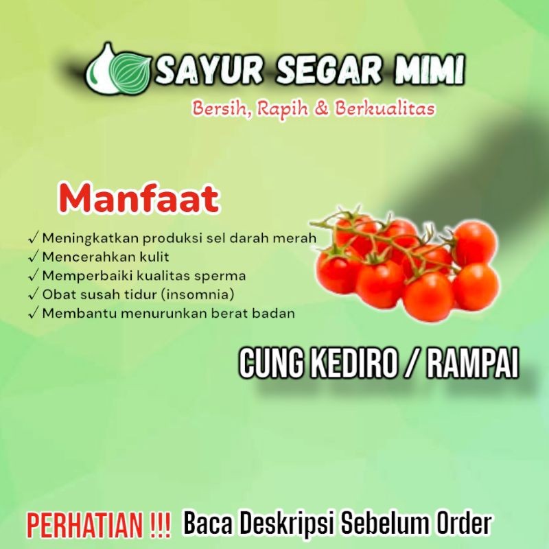 

Cung Kediro / Rampai - SAYUR SEGAR MIMI PALEMBANG - Sayur Palembang