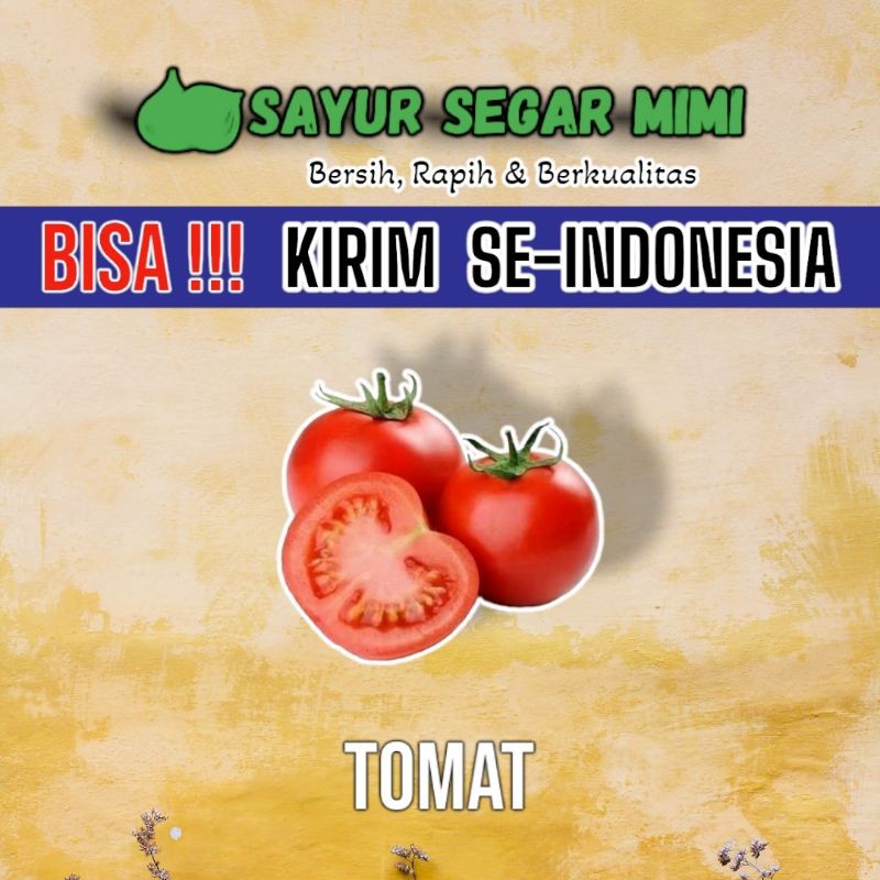 

Tomat 250Gram - Sayur Palembang