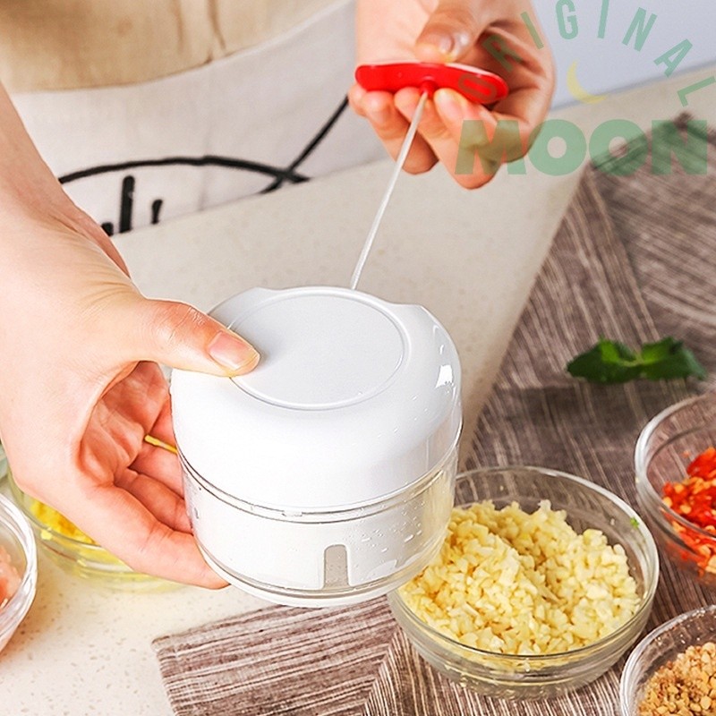 blender tarik penghancur bawang cabe daging blender tangan mini pencacah bawang cabe sayur