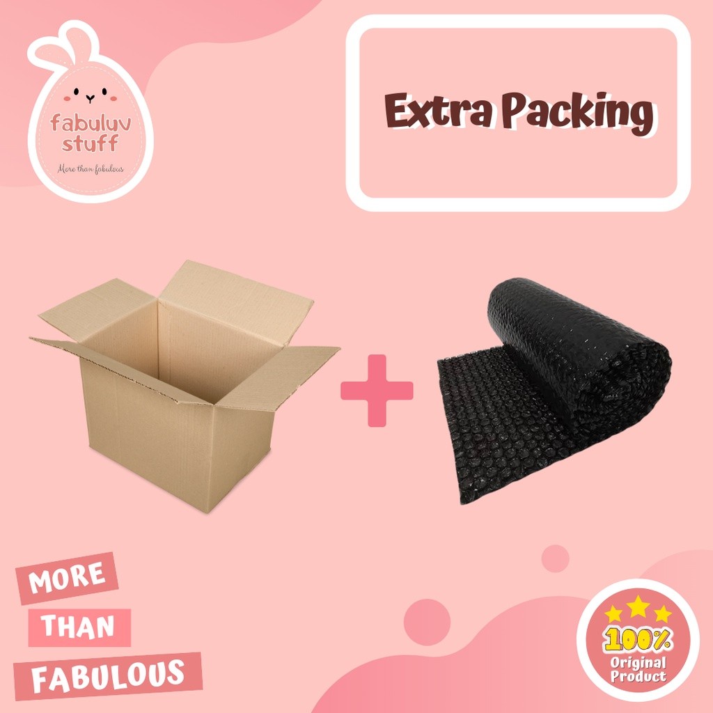 

EXTRAS ~ PACKING KARDUS BUBLE WRAP [ TAMBAHAN PACKING KERDUS DAN BUBBLE ]