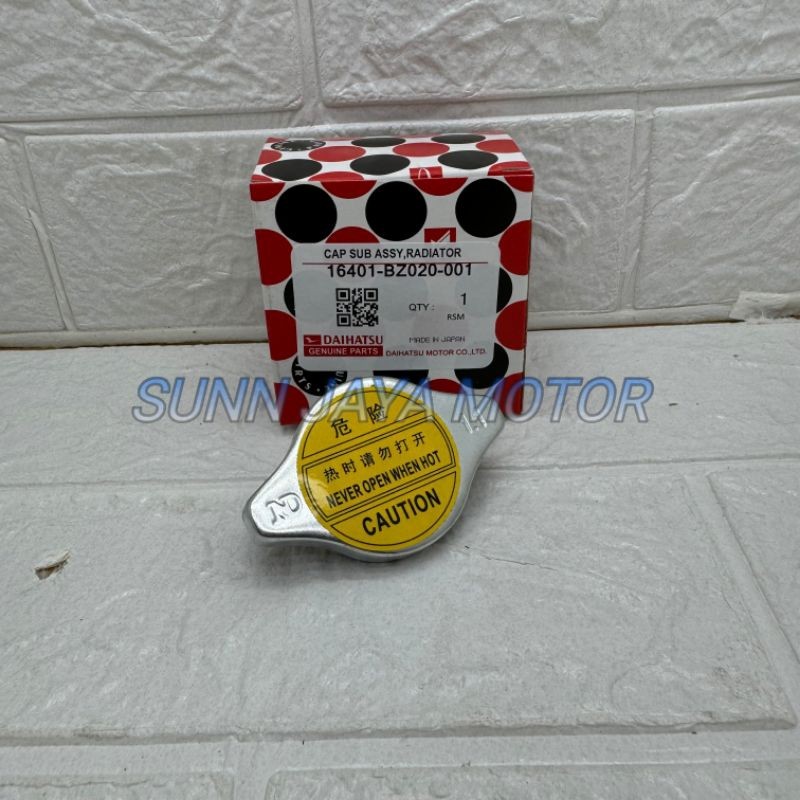 TUTUP TABUNG RADIATOR CAP RADIATOR DAIHATSU GRANDMAX XENIA LUXIO TERIOS ORIGINAL ND