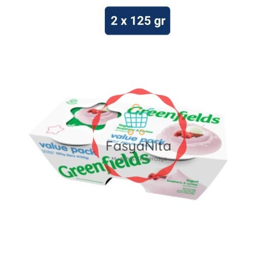 

Greenfields Stirred Yogurt Raspberry Lychee 2 x 125 gr - Fasyanita Denpasar