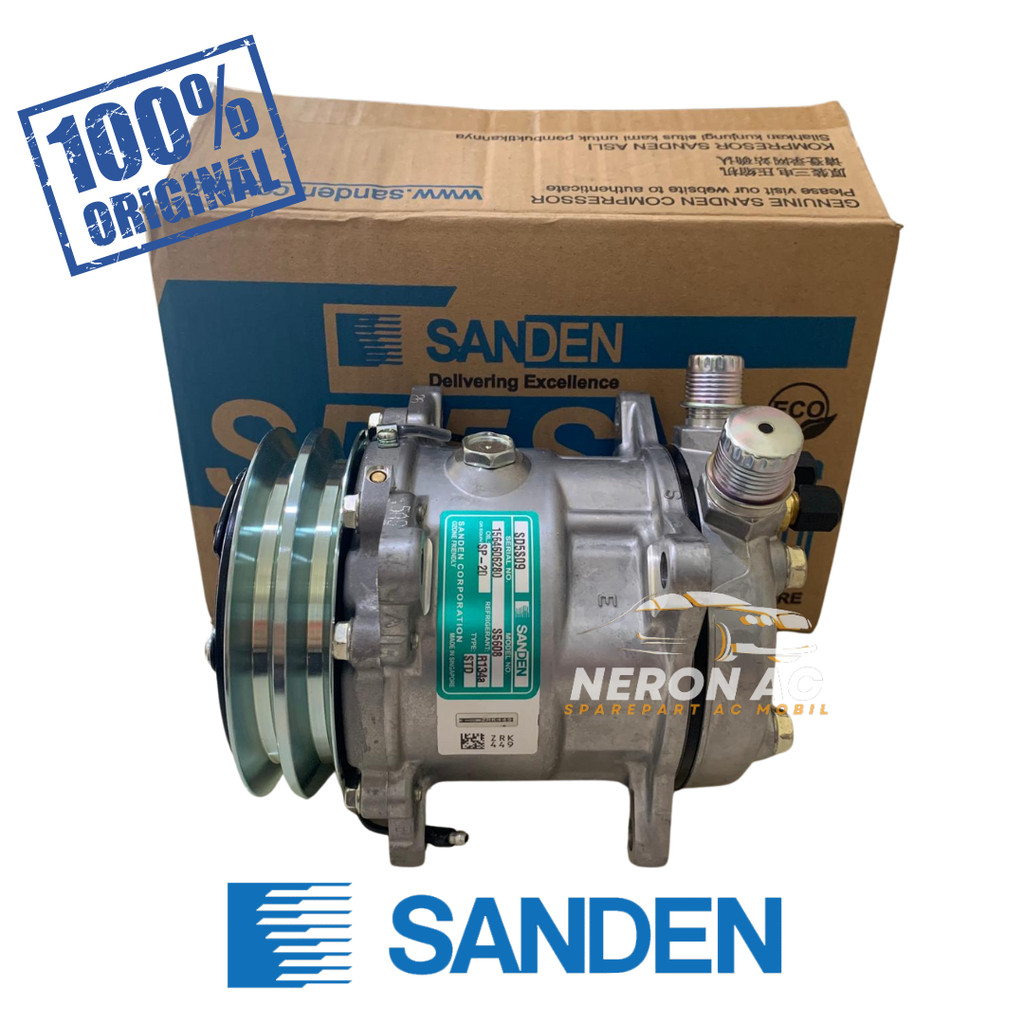 KOMPRESOR SANDEN 505 SANDEN COMPRESSOR 505 SANDEN ASLI