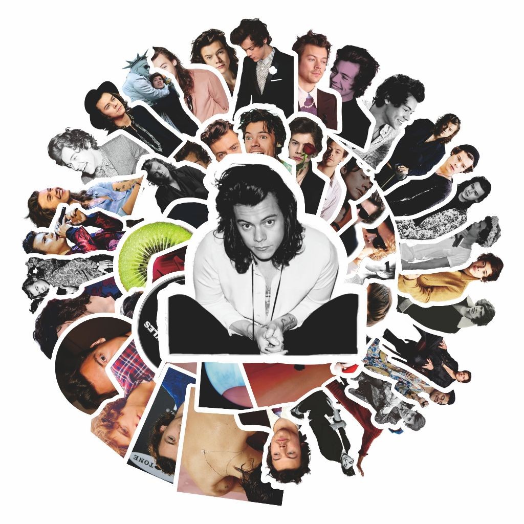 

COD 50 Pcs Stiker Pack Motif Harry Styles Colorfull Keren Anti Air Untuk Dekorasi Notebook Sepeda Skateboard Handphone DIY