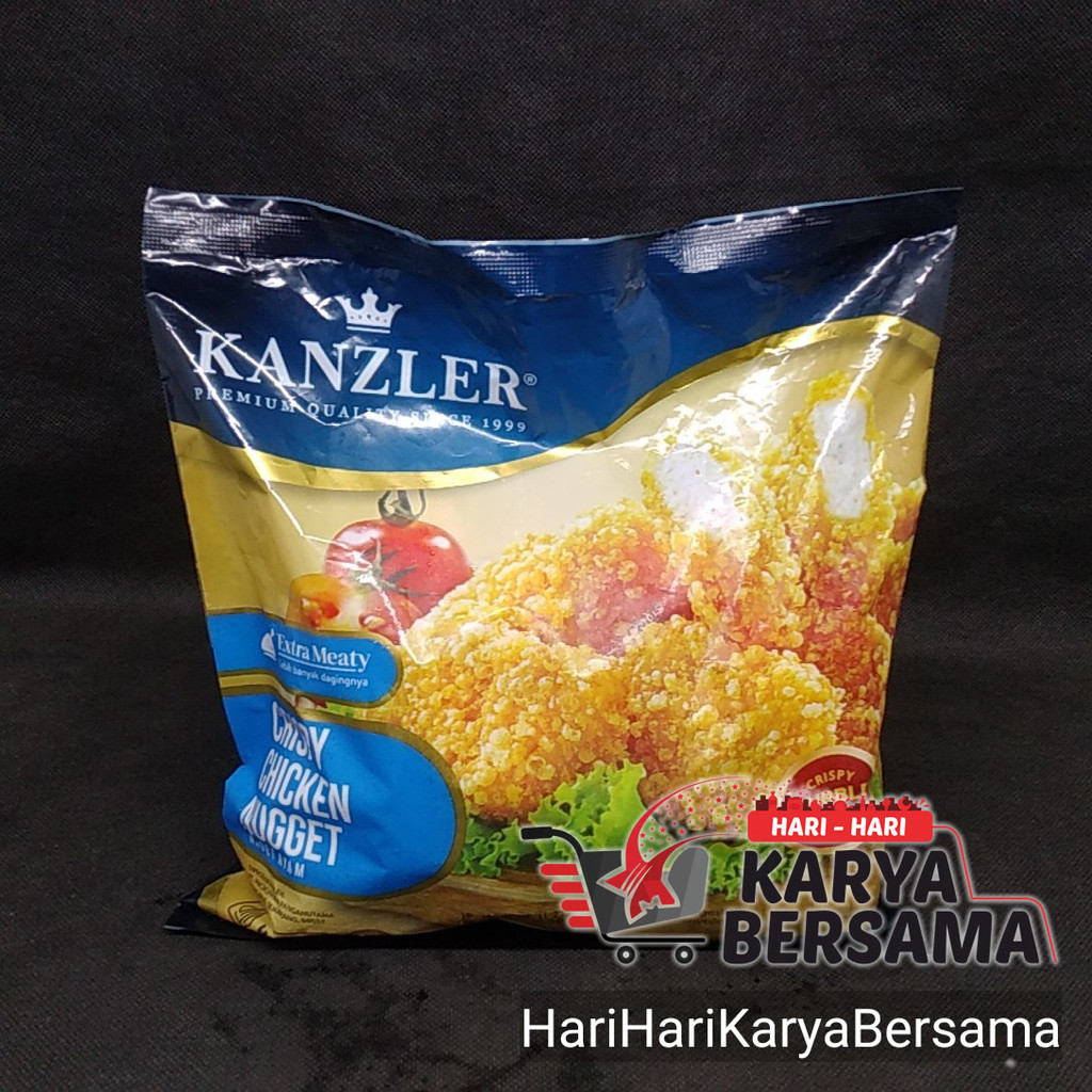 

MAKANAN BEKU KANZLER FROZEN CRISPY CHICKEN NUGGET 450GR