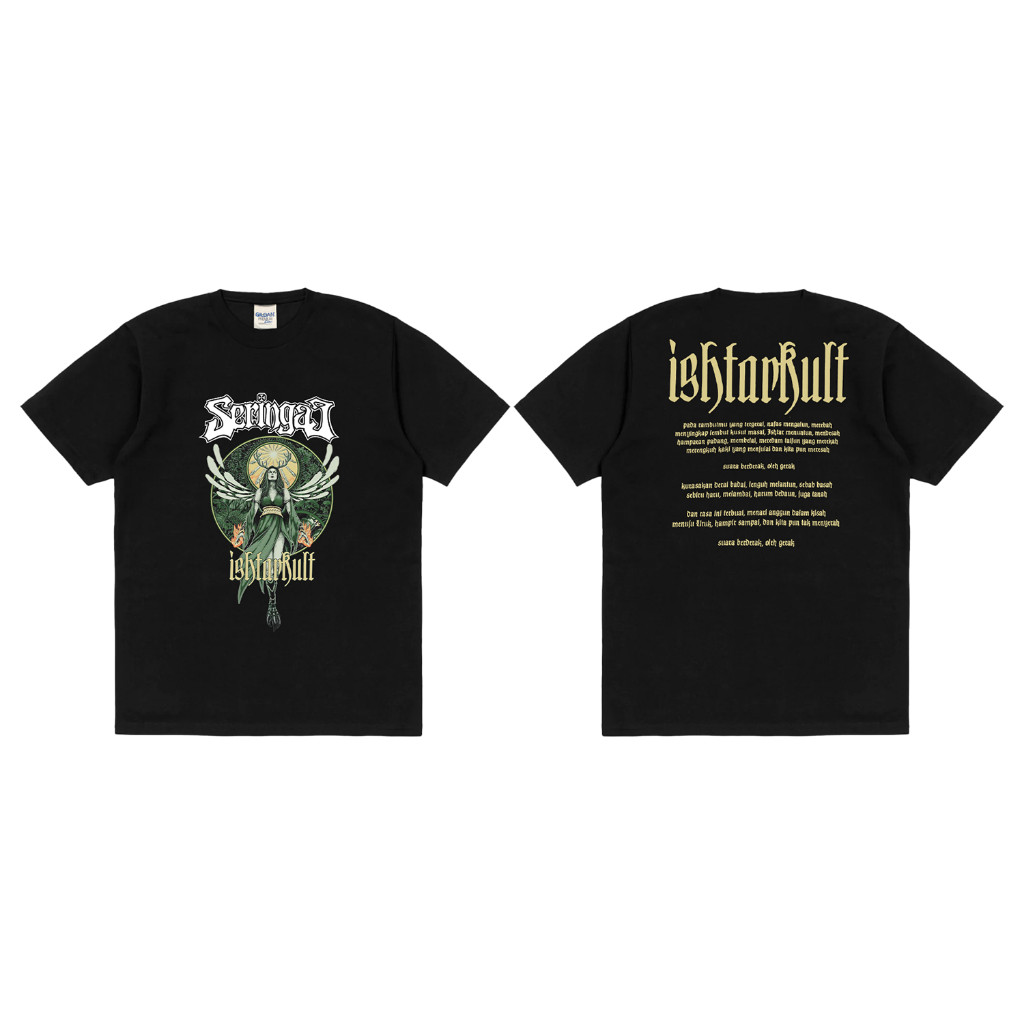 Rockermusic T-shirt Band Seringai Single Ishtarkult