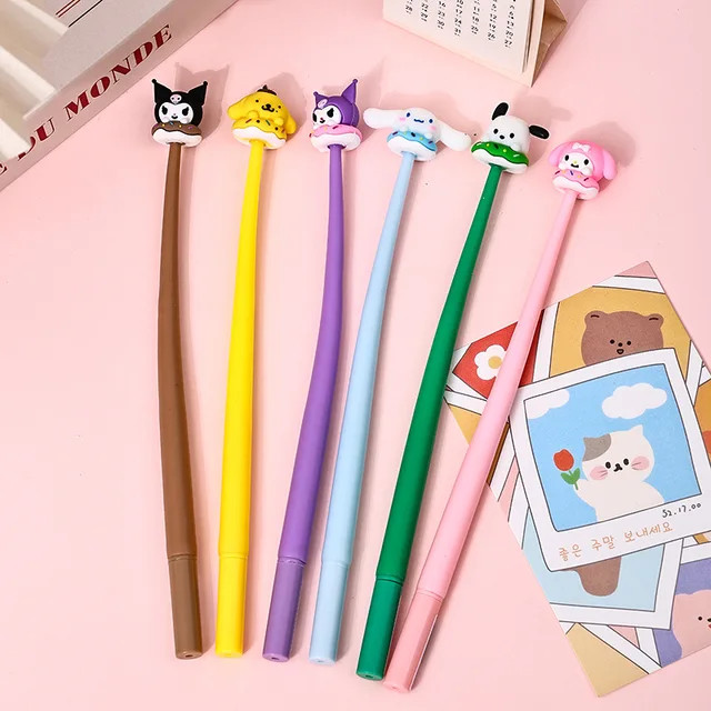

Bolpen Inul Sanrio Peralatan Tulis Sekolah Anak Murid Kuromi Cinamoroll Pompompurin My Melody Kartun Balpoin Pena Pen Pulpen Tinta