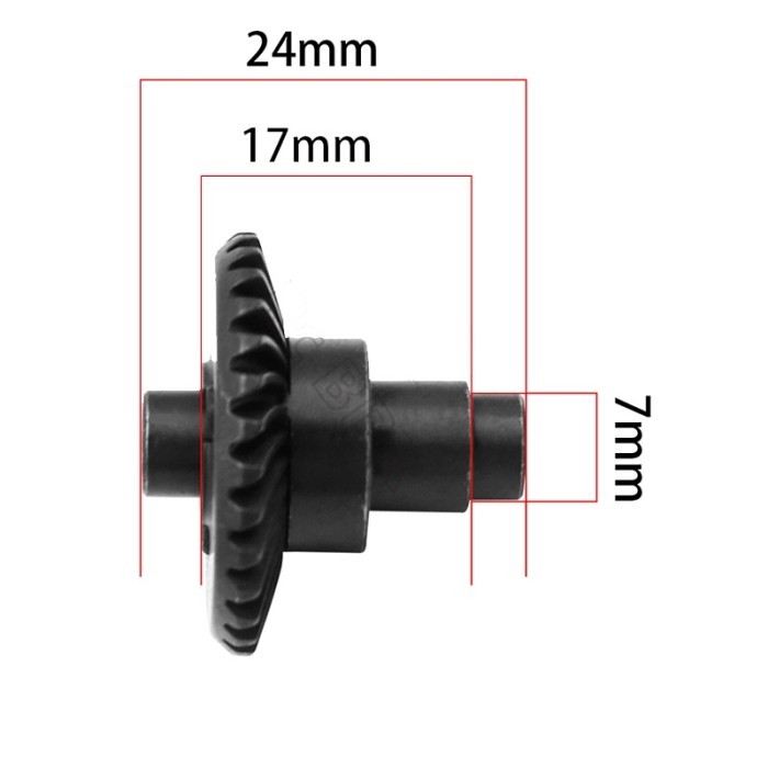 gear gardan bevel pinion RC axial SCX10 ii 8t 24t