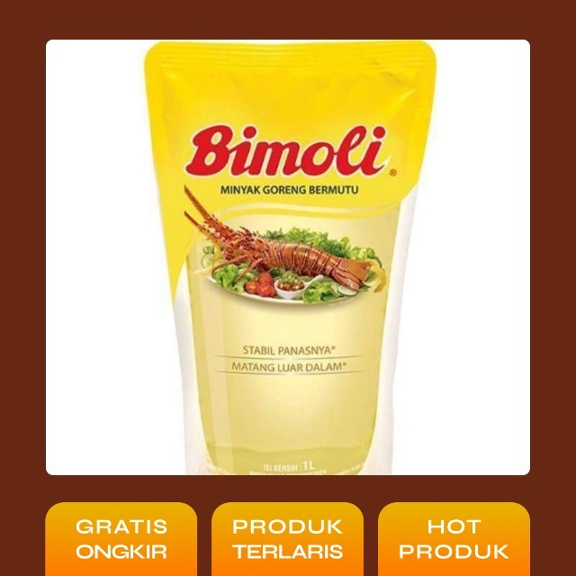 

MINYAK GORENG BIMOLI 1 LITER PROMO TOKO