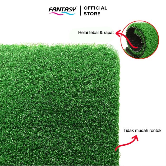 Fantasy Karpet Rumput Sintetis Mini Golf Tebal 10mm Rumput Palsu Synthetic Grass Indoor Outdoor  Kar