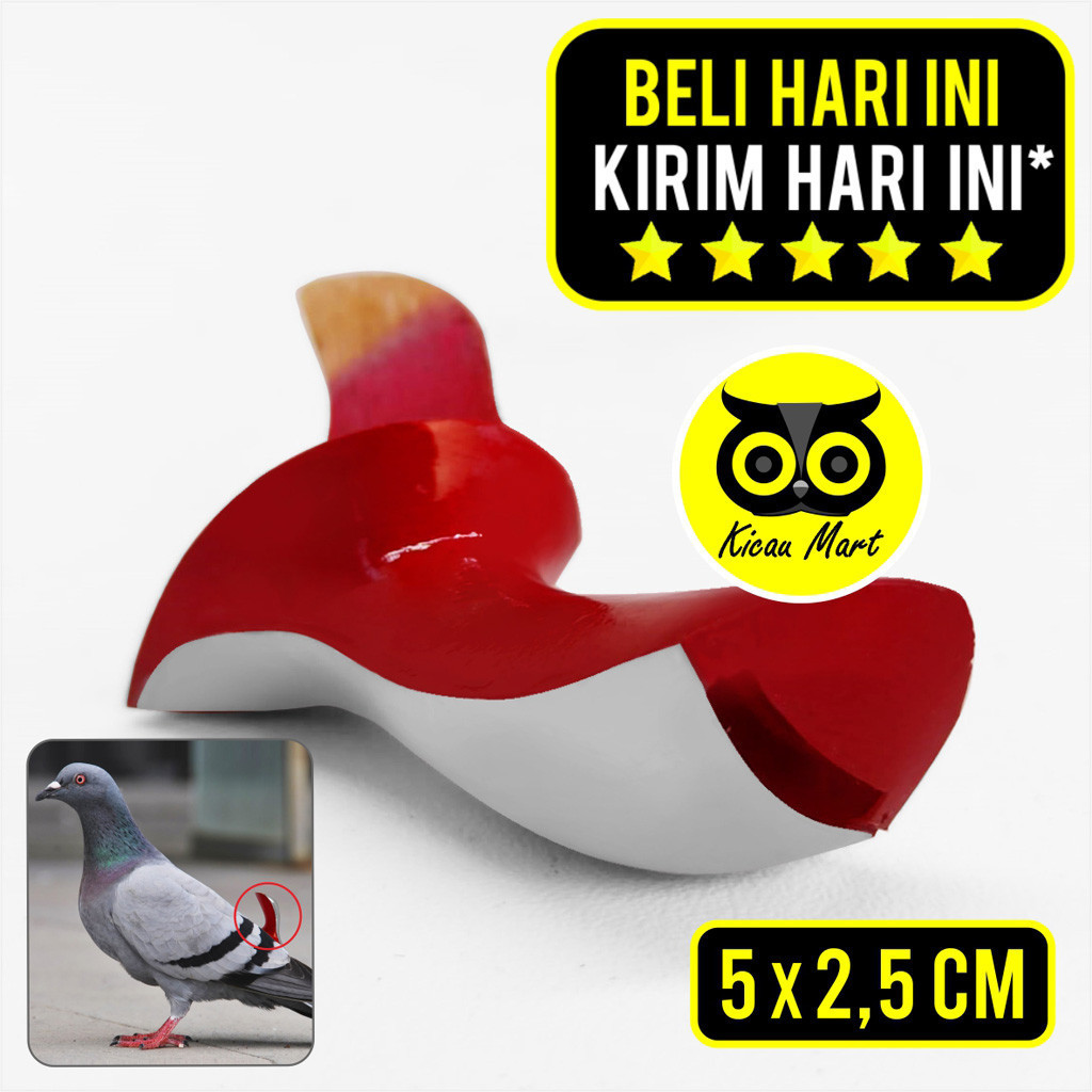 KICAU MART SAWANGAN KOBRA SINGLE ALUMINIUM HATONG PELUIT LATIH BURUNG MERPATI BALAP SAWANGAN HOTANG 
