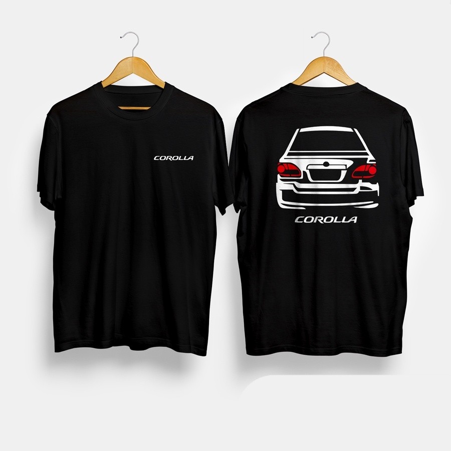 Kaos Baju Mobil Toyota Corolla Altis Rear Kaos Otomotif